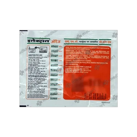 electral orange powder 21.8 gm